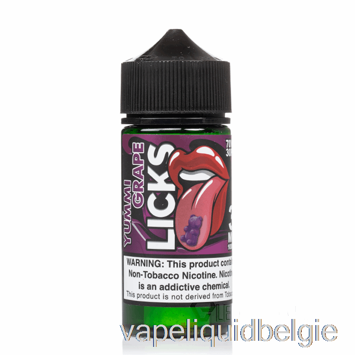 Vape Vloeibare Yummi Druif - Likjes Roll Upz - 100ml 3mg